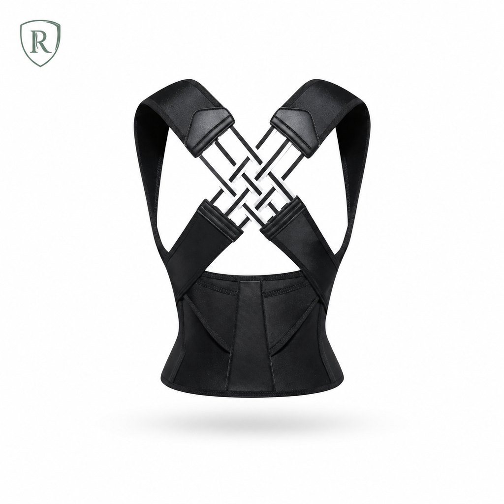 Rejuvex™ Posture Corrector — Adjustable Back Support Brace for Men & Women
