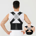 Rejuvex™ Posture Corrector — Adjustable Back Support Brace for Men & Women