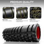 Rejuvex™ Deep Tissue Massage Roller — Muscle Recovery Foam Roller