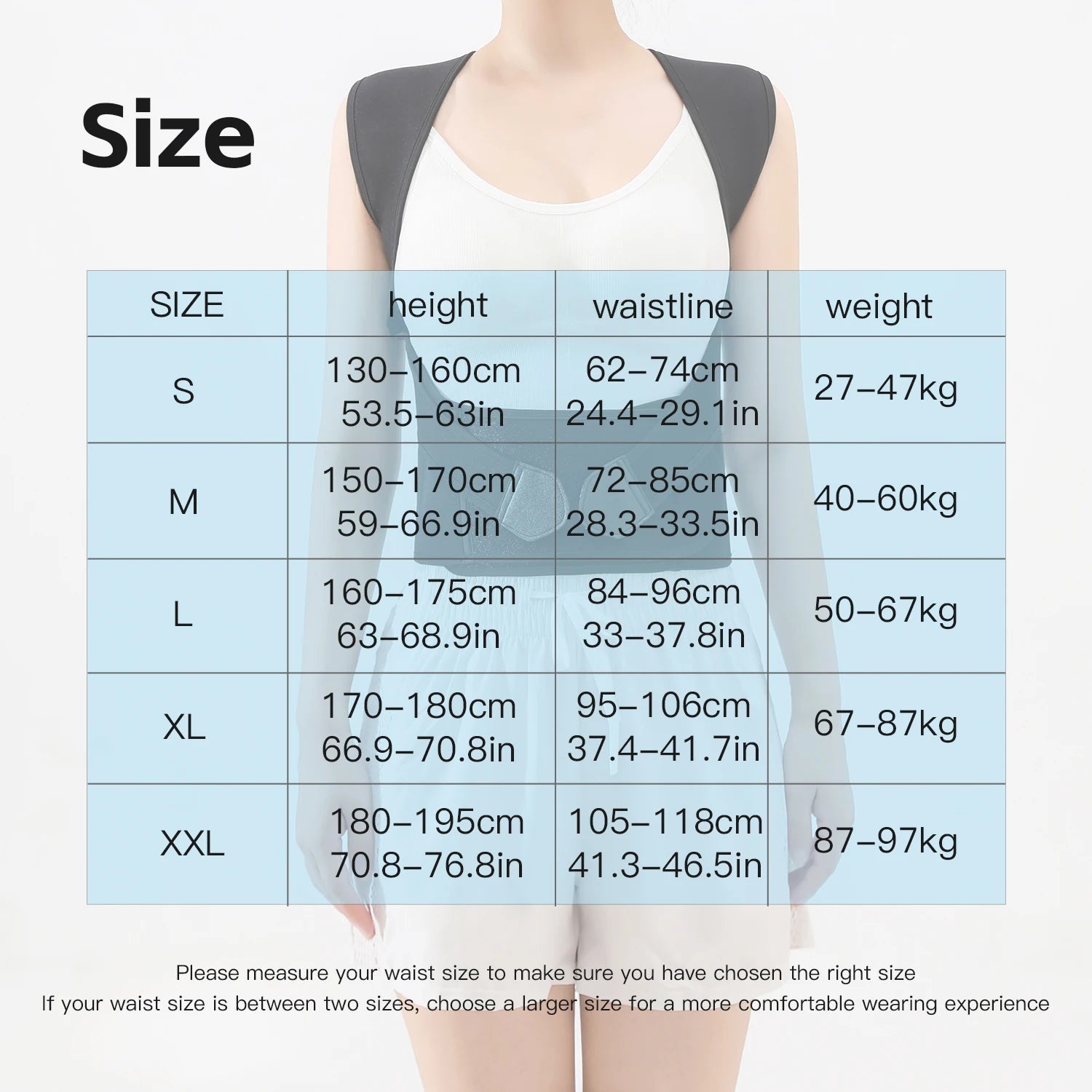 Rejuvex™ Posture Corrector — Adjustable Back Support Brace for Men & Women
