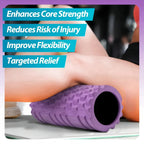 Rejuvex™ Deep Tissue Massage Roller — Muscle Recovery Foam Roller